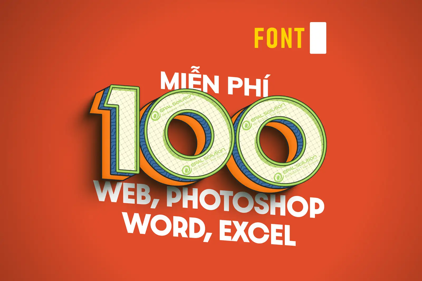 Tải 100 Font Chữ Đẹp Cho Thiết Kế Web, Photoshop Word, Excel