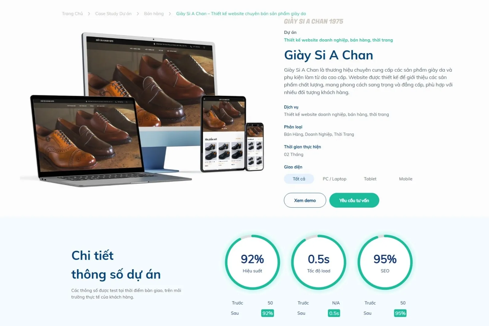 Giày Si A Chan