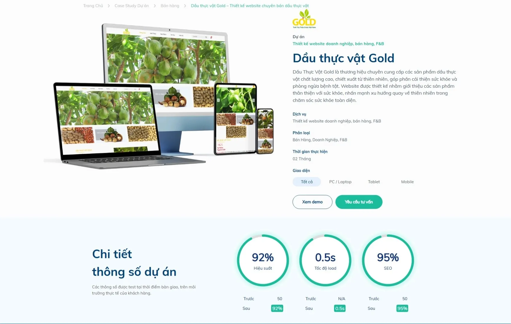 Dầu thực vật Gold